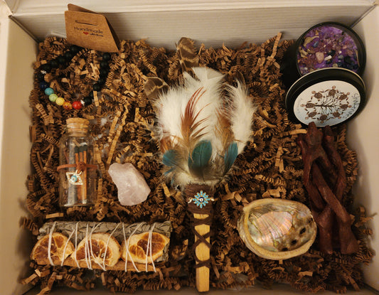 Sage Smudge and Crystal Box